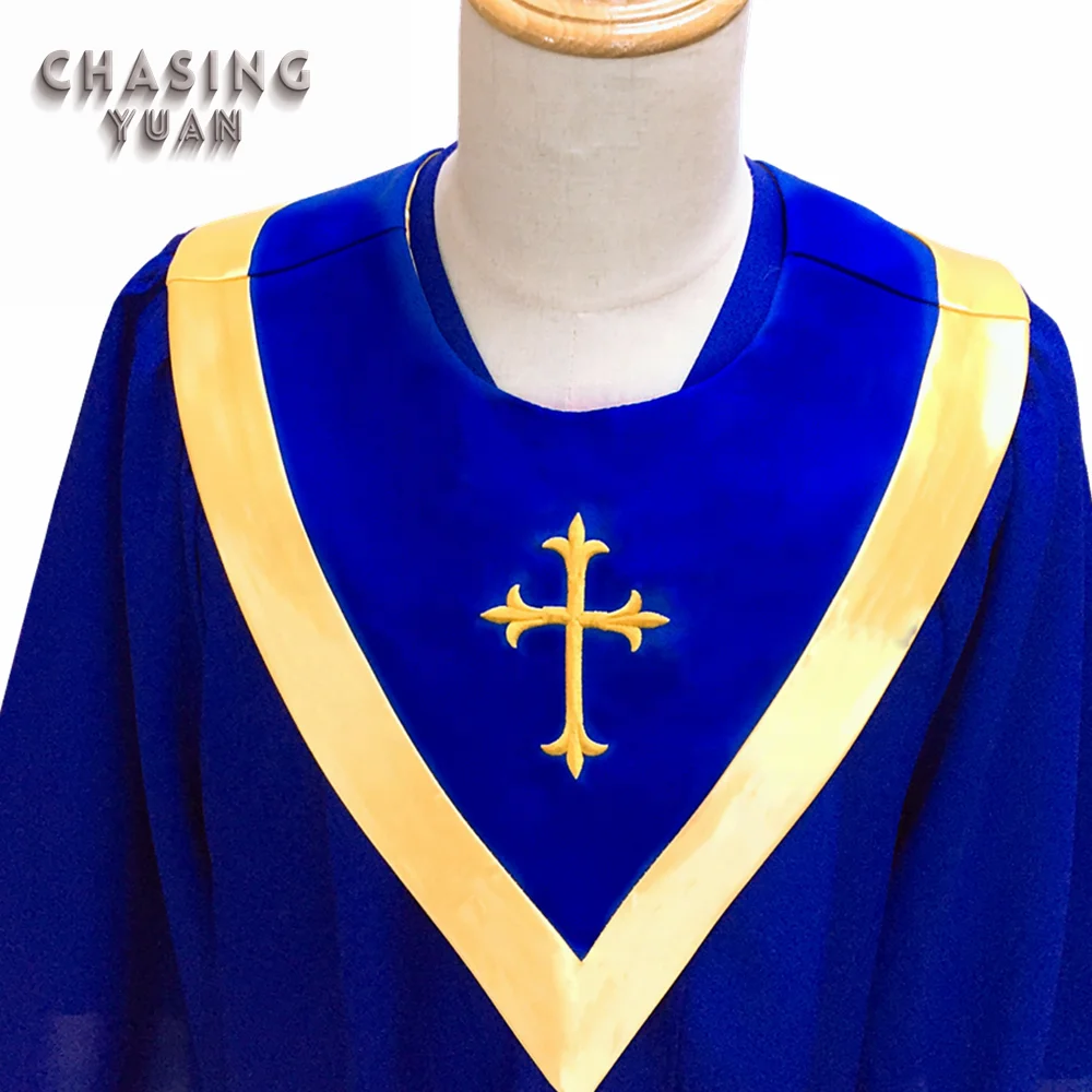 Cheap Choir Robes for Church with Choir V Stole
