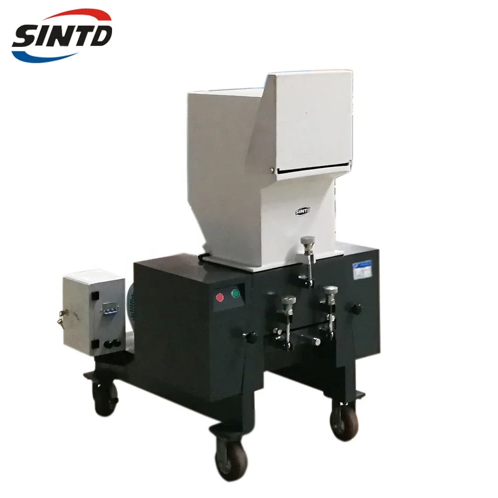 stainless steel plastic recycling crusher machine