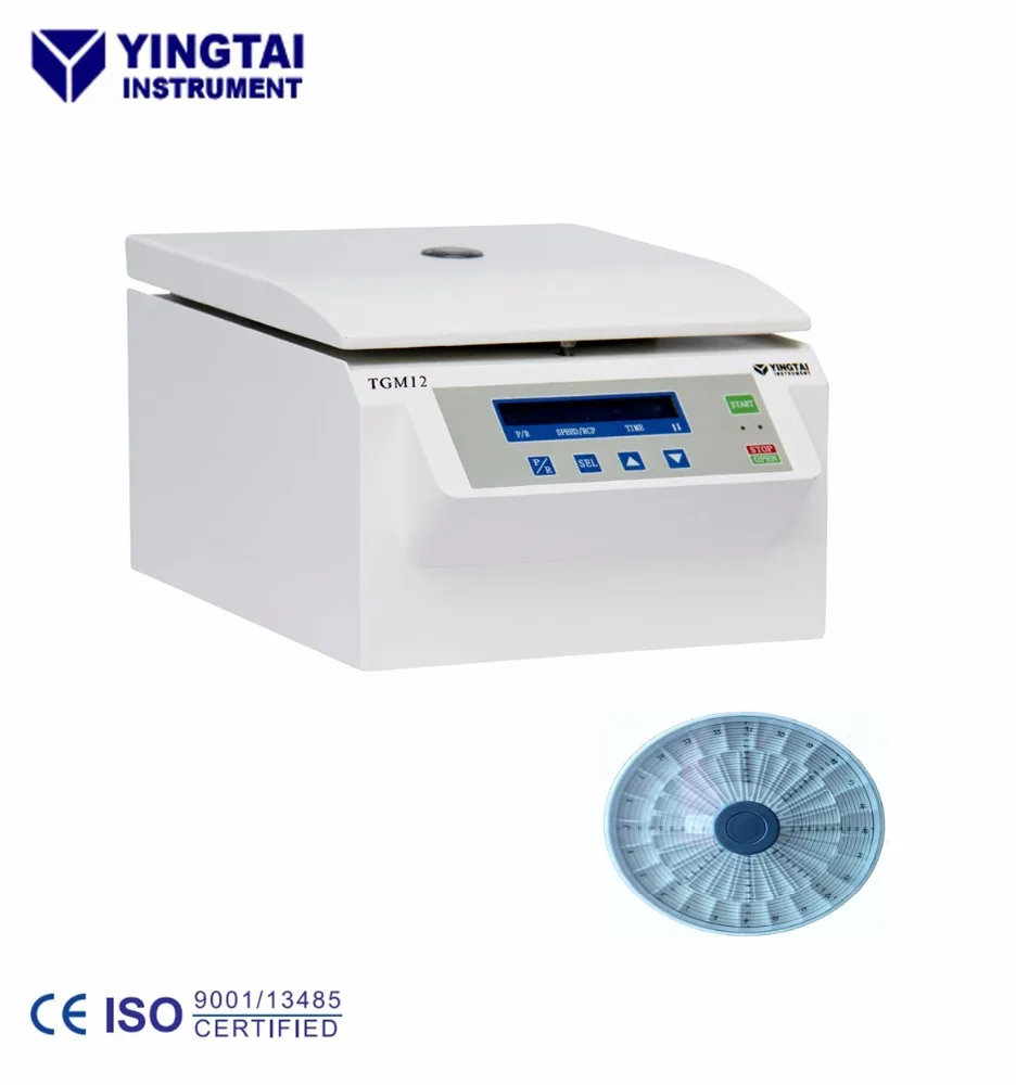 TGM12 Hematocrit centrifuge machine for blood bank with low cost