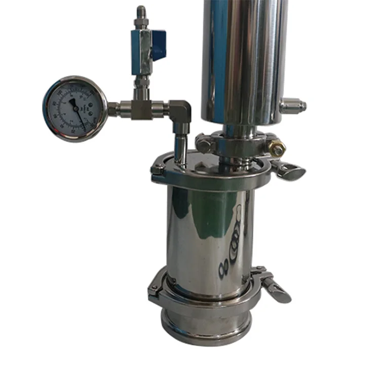 Экстрактор Бутана с замкнутым контуром 45 г, мини-экстрактор с замкнутым контуром 1,5 дюйма x 6 дюймов, колонна для сухого льда