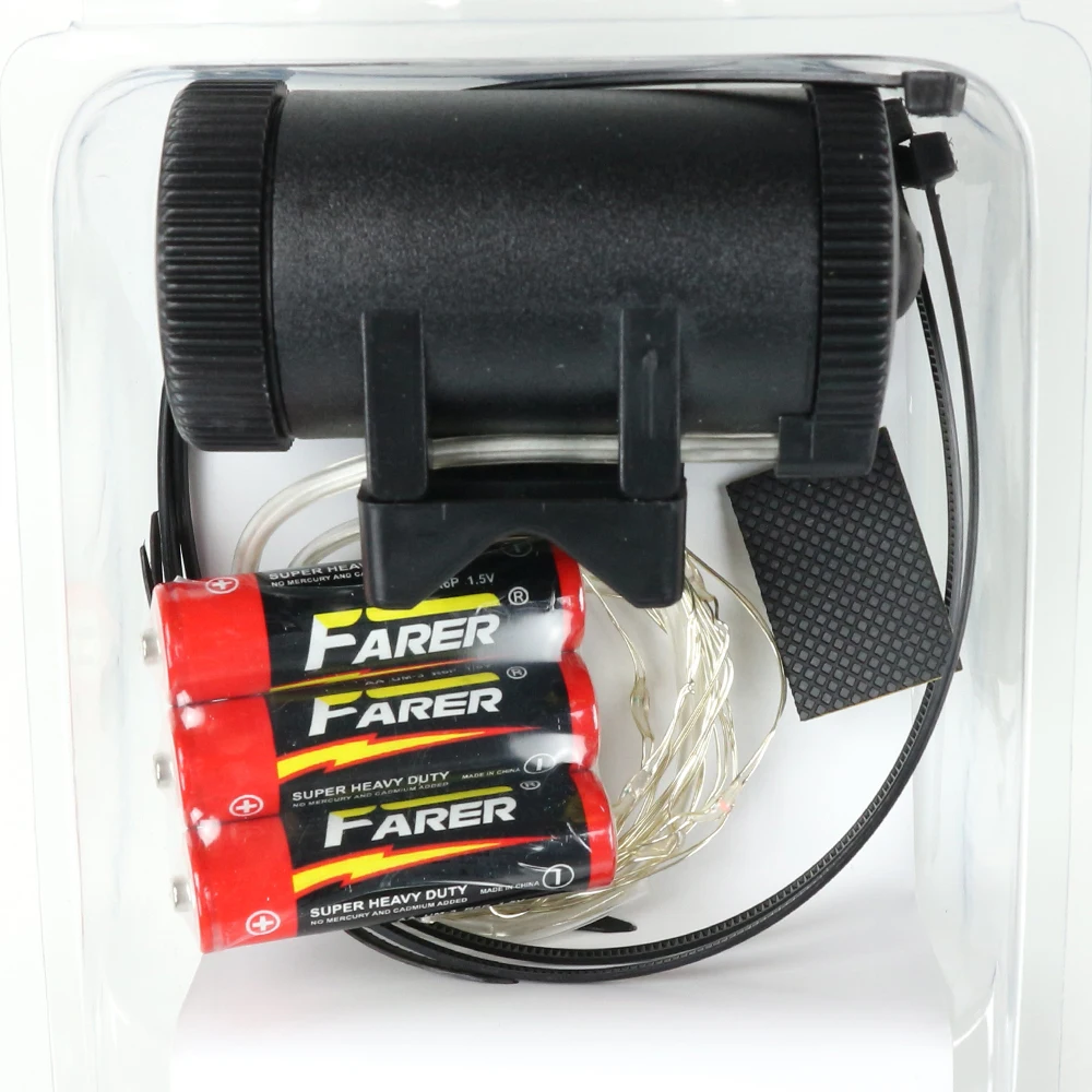 Multi Color Cycle Bike Light Led Flashing Bicycle Wheel Lights 3*AA Battery