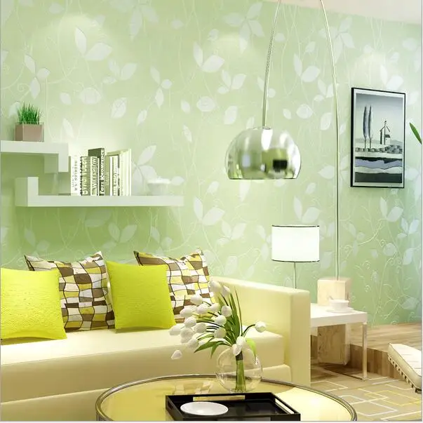 Syene House decoration wall paper 3d decorative fibre home room wallpaper for interior home decoration for hotel