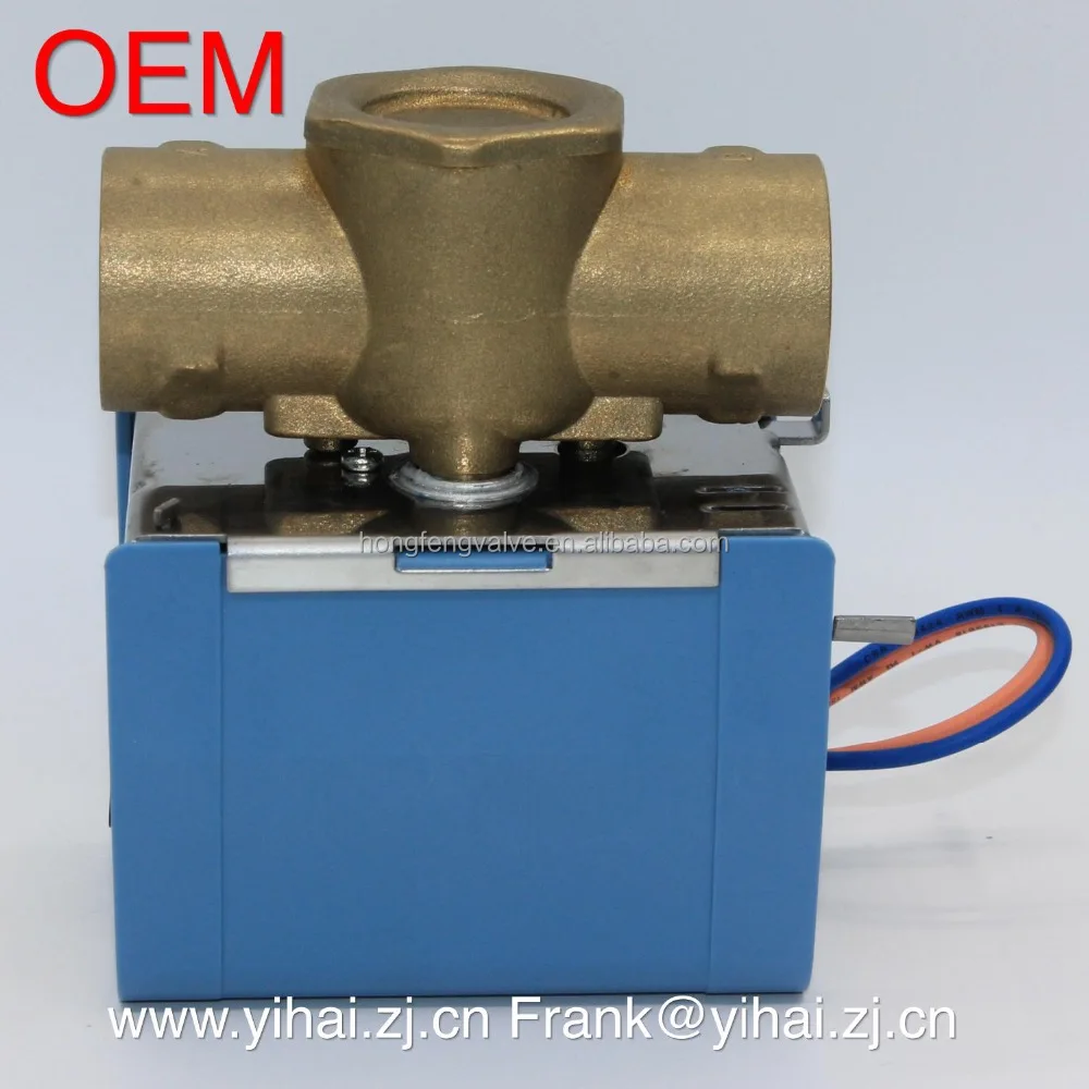 2 way  FCU valve  spring return actuator valve