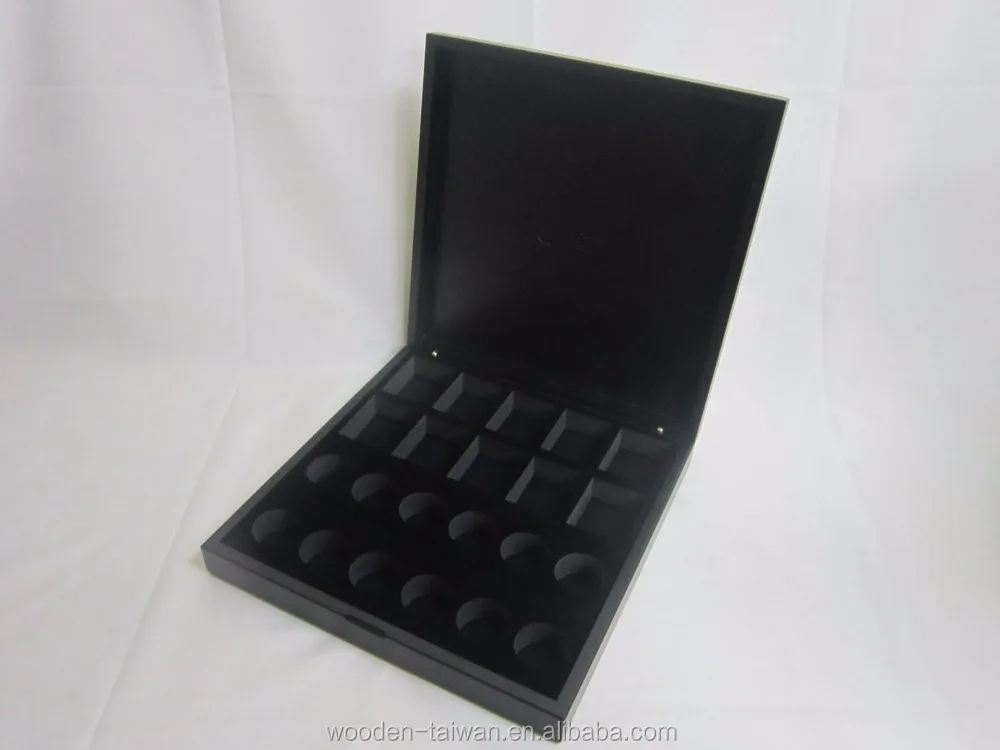 
Professional Wooden coffee capsules box 