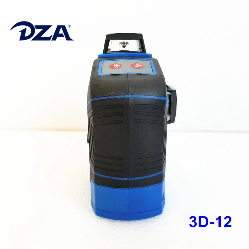 Dzachina линейный нивелир с голубым светом Ld 2d 8/3d 12 линий 3d 360 градусов самонивелирующийся лазер