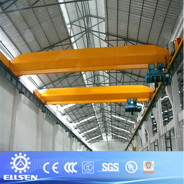 Тележка для лебедки мостового крана с рельсовой установкой модели LD