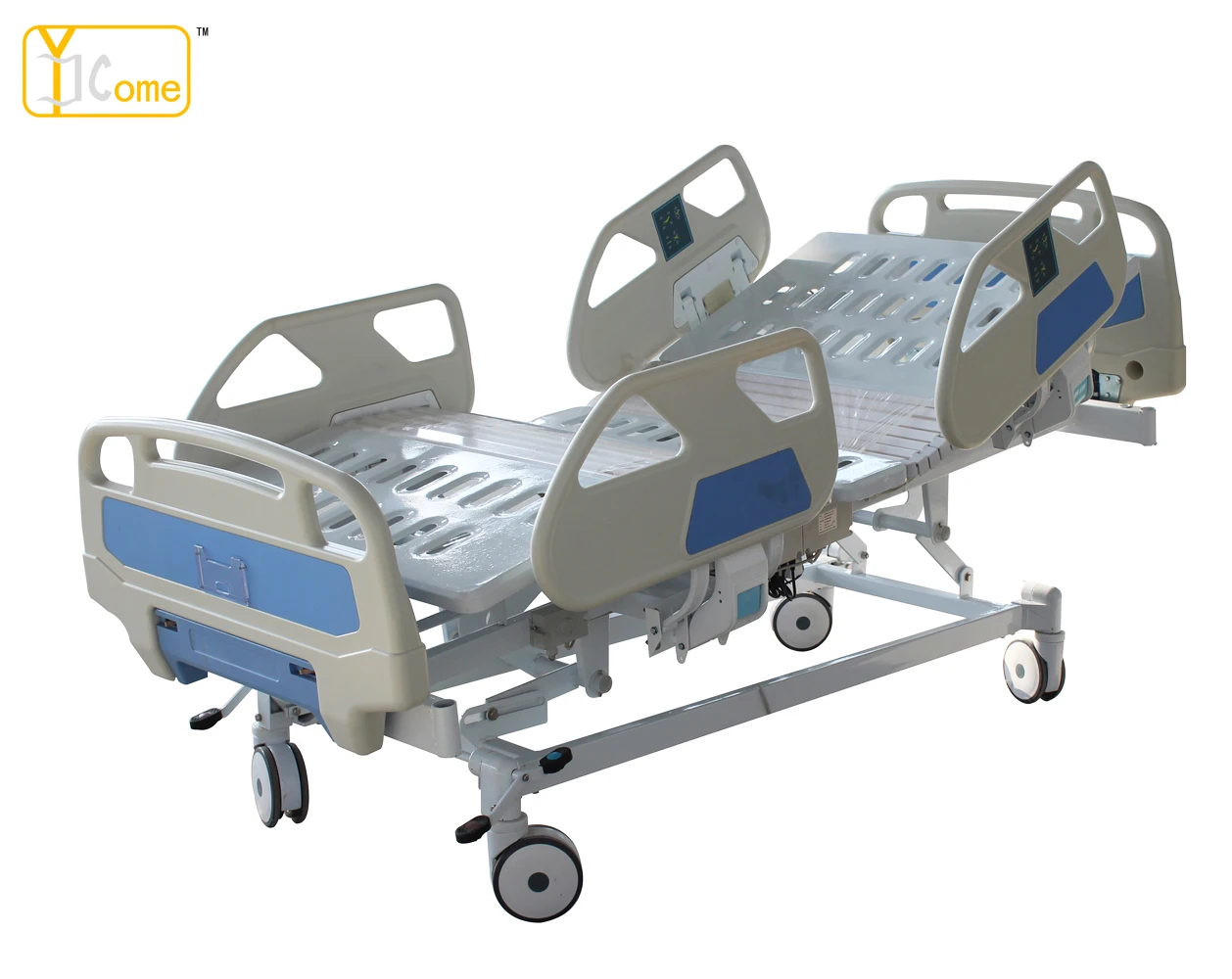 Dimension size tailor made two cranks manual operated useful hospital bed for patients with good price for sale
