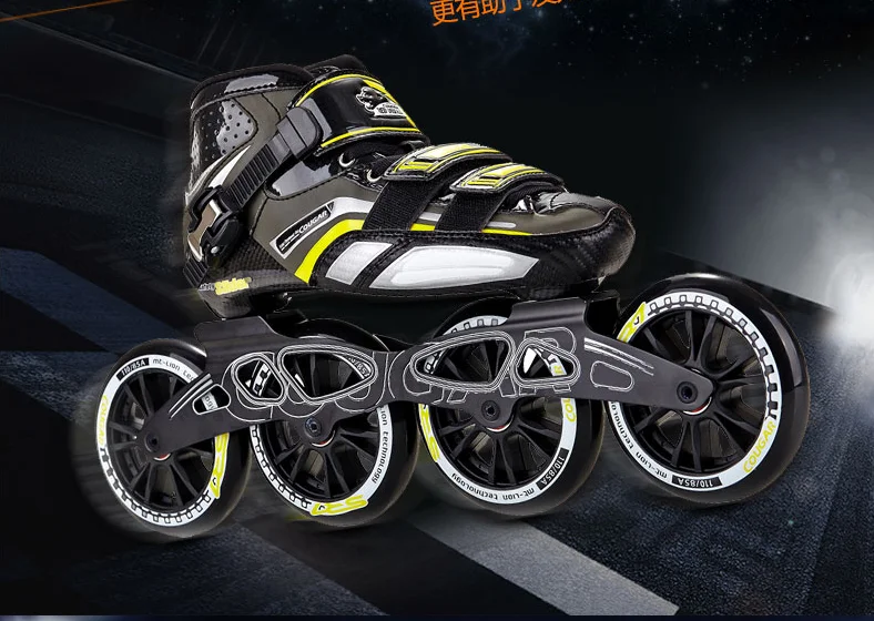 cougar 110mm ruedas patines de carbon profesionales patines en linea