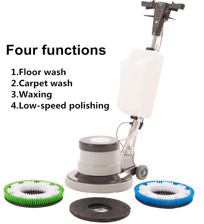 1800w 154rpm brush disc multifunction high quality marble floor cleaner with wax and low speed polish