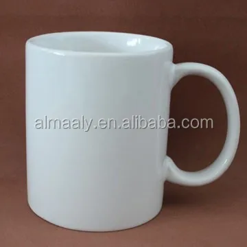 Almaaly ceramic white mug sublimation mug porcelain coffee mug