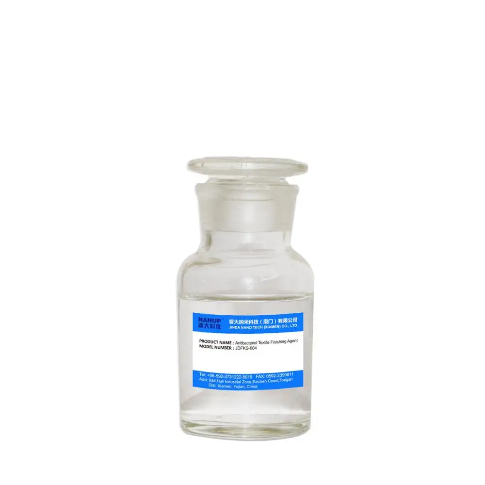 
Textile Finishing Auxiliary Agent Chemical Treating Nano Silver Antibacterial Solution For Fabrics 