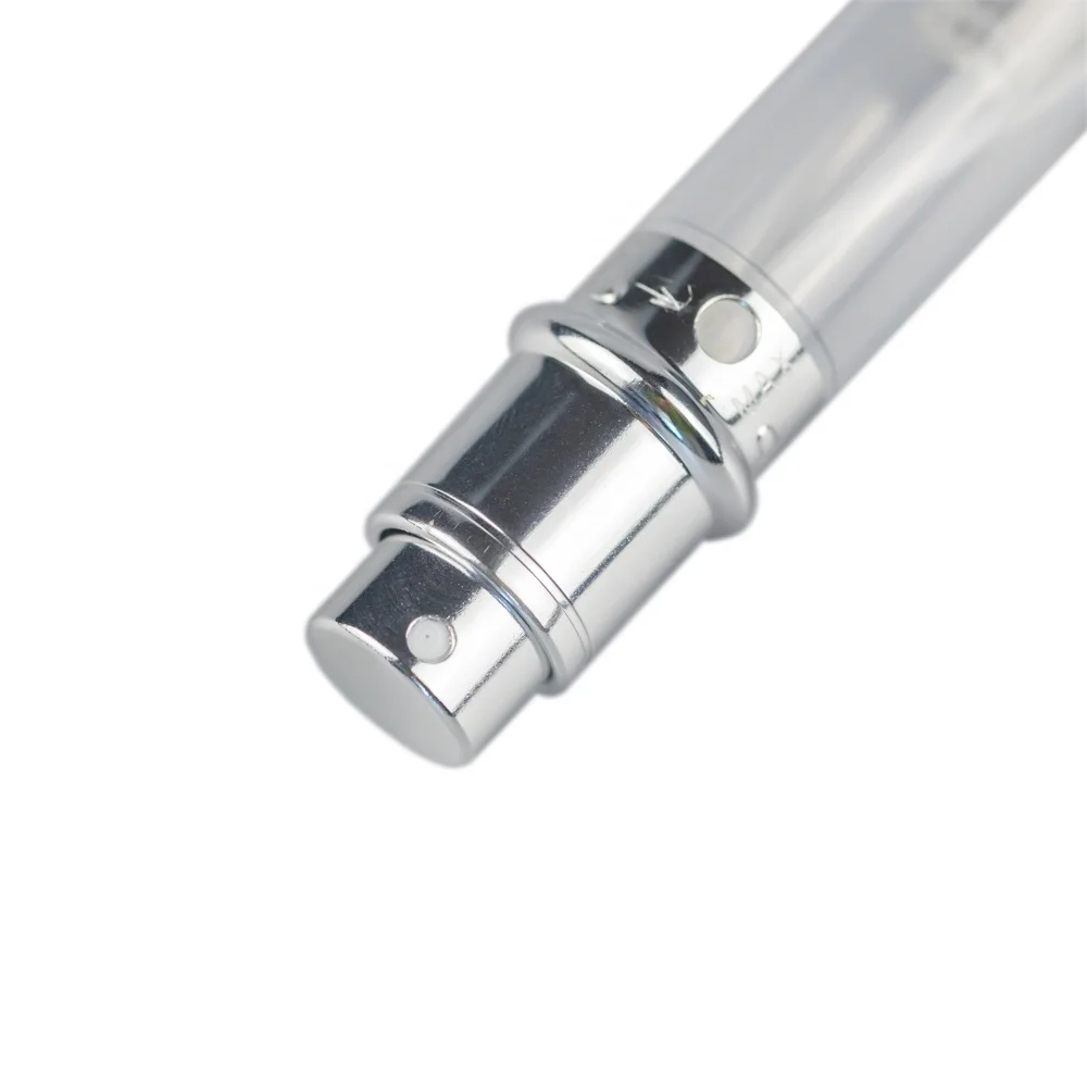 5ml round shape aluminium refillable perfume atomizer