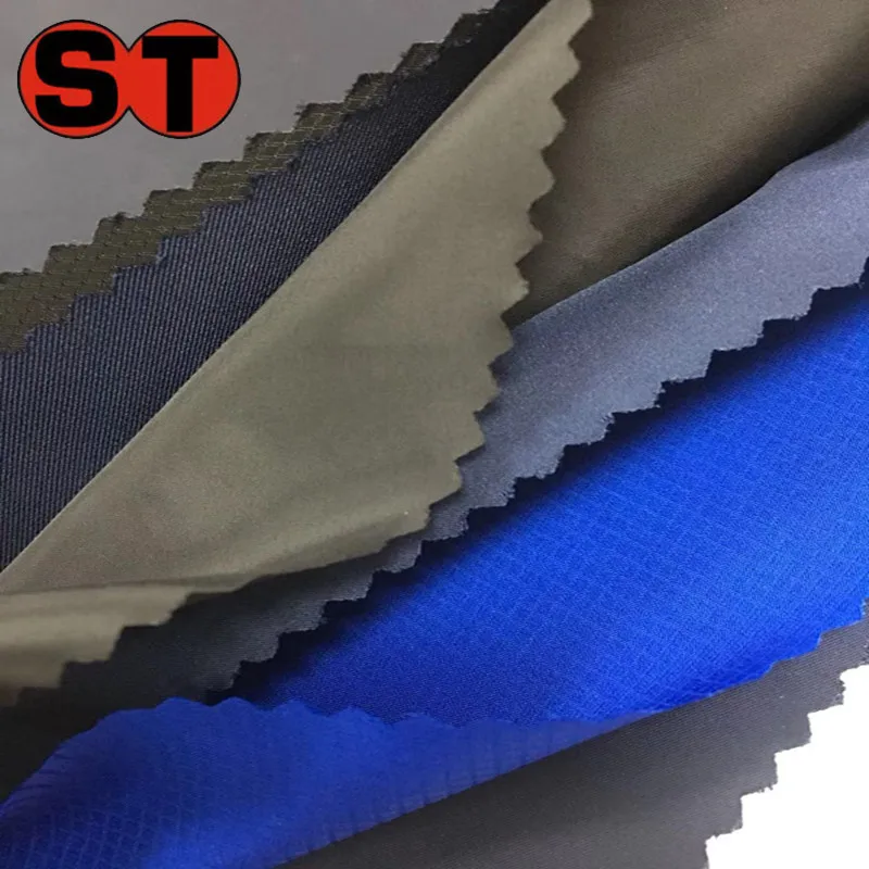 REPREVE RPET Recycled 50D Polyester Rhombus Taffeta Fabric Dobby Ripstop Diamond Lattice Poly Taffeta Fabric For Garment or Bag