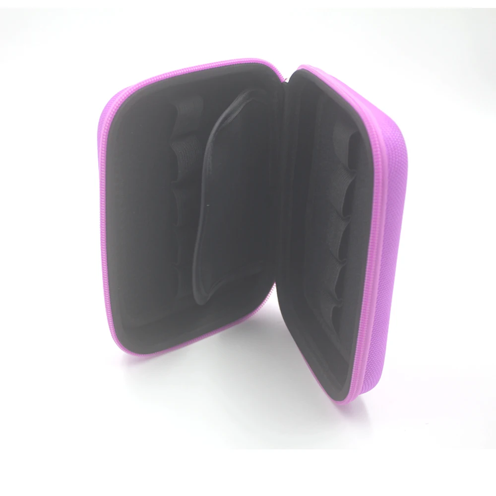 Essential Oil Case with Elastic Carrying EVA OEM Customized Travel Protective Nylon 1680D Nylon Custom Size Protection 5-7 Days
