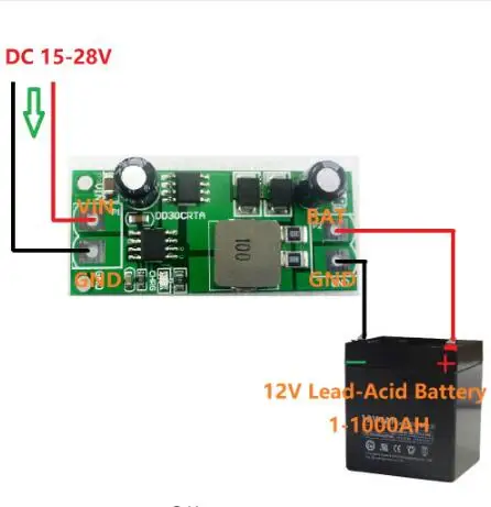 12V 3A 1-1000AH Lead-Acid Battery Dedicated Charger Module Board for UPS Car Solar energy Charging