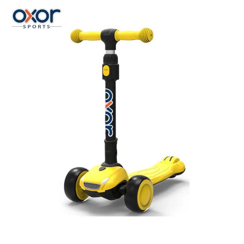 Прямая поставка с завода, детский складной самокат со светодиодной подсветкой