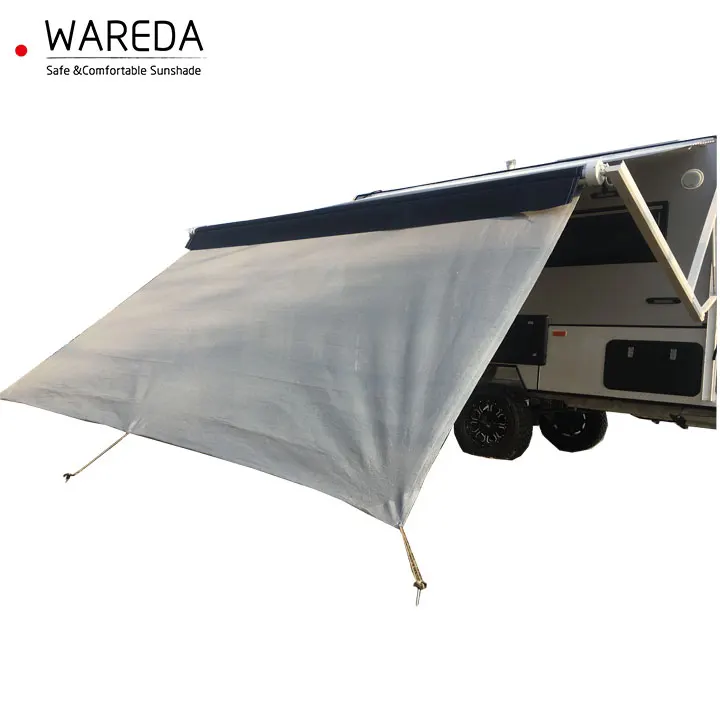 Aluminum food truck retractable pergola awning for caravan