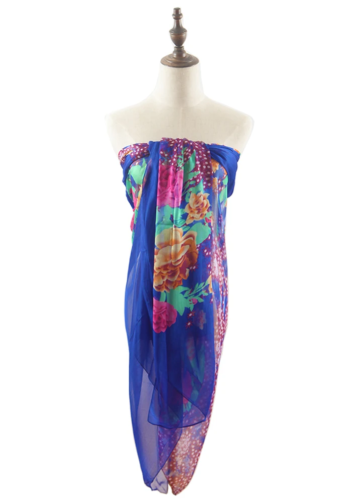 Bangkok lungi sarong floral beach long printed sarong