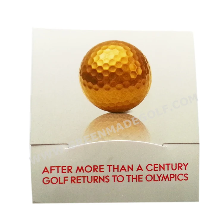 Golf TEE SET Matchbook Tees & ball Markers & golf Pitchfork Imprinting Golf Tees