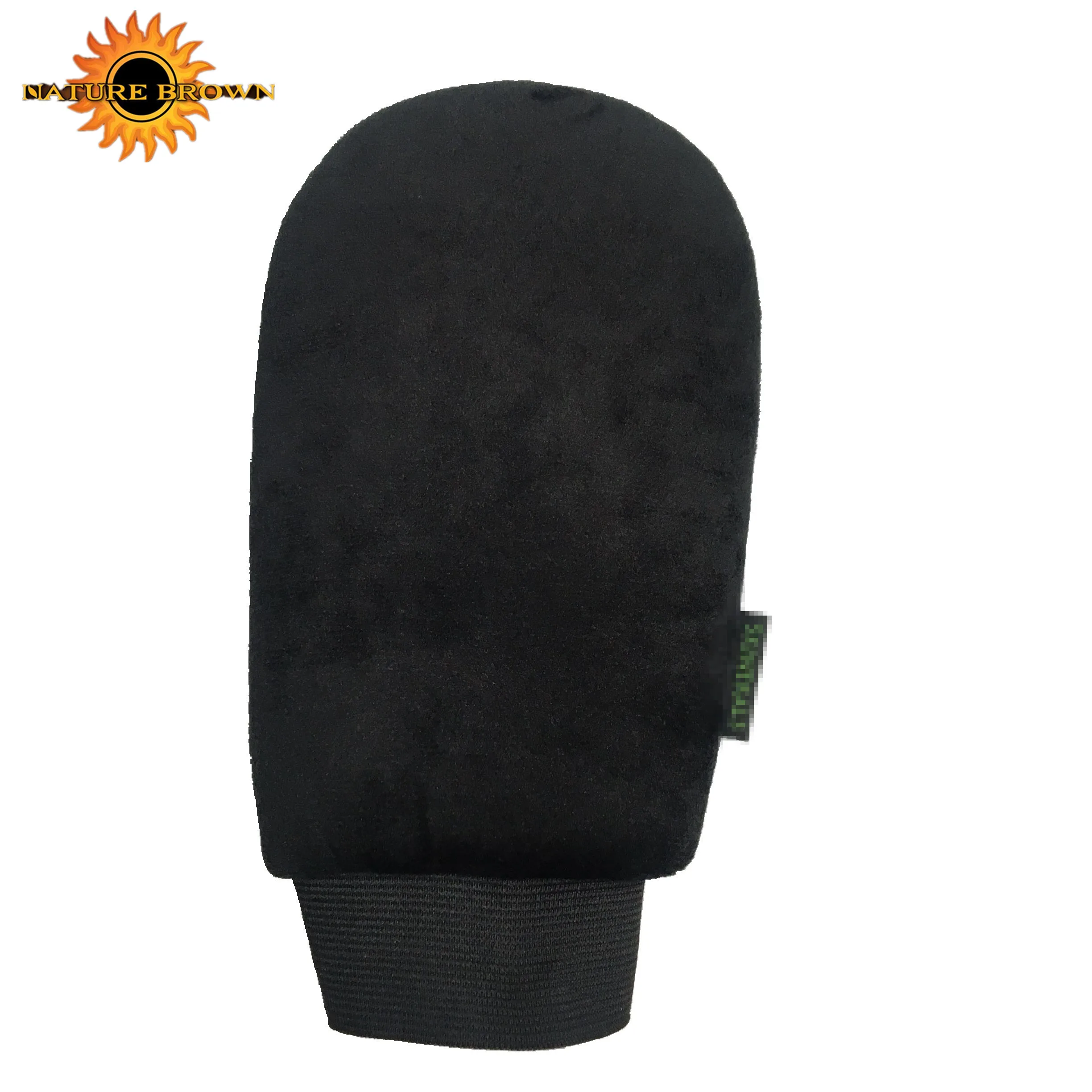 New design soft high quality double side self tanning mitt