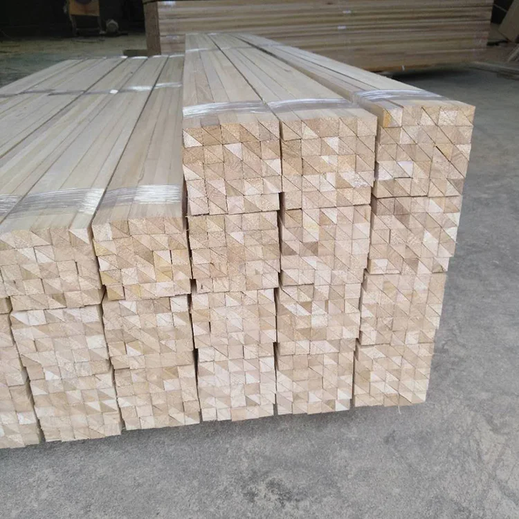Cheap high quality natural color decorative wood strip