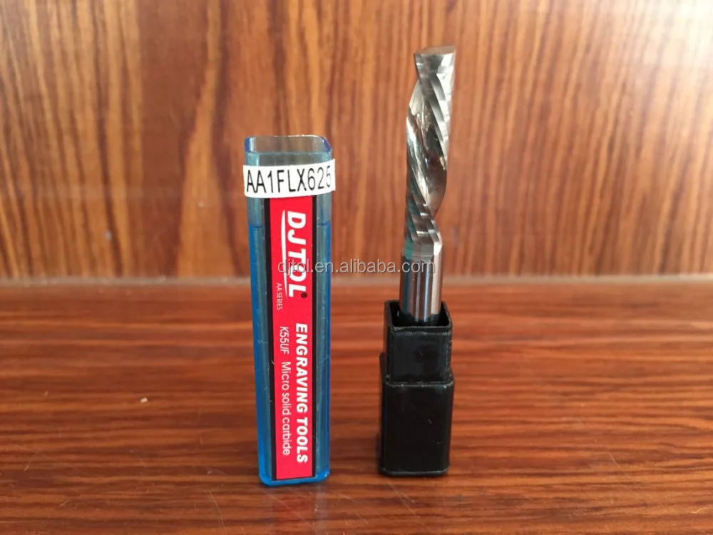 HOT SALE cnc router bits  DJTOL one flute up & down spiral bits (AA series)