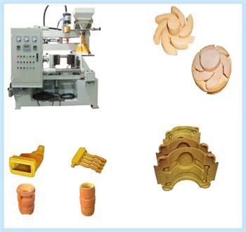 Китай Shell core шутер машина diffreent песка стержневых авто песчаных стержней стрельбе из автомата