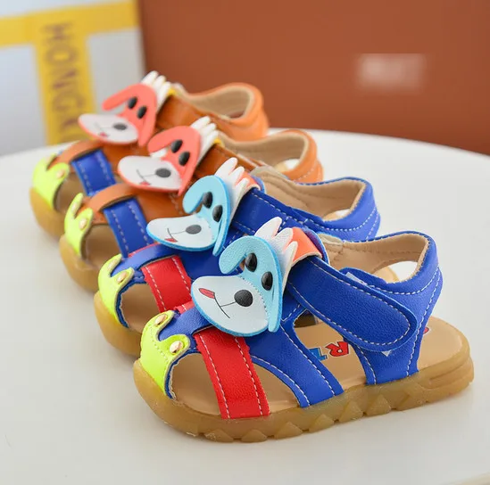 boy kid sandals toddler dog cartoon shoes for boys