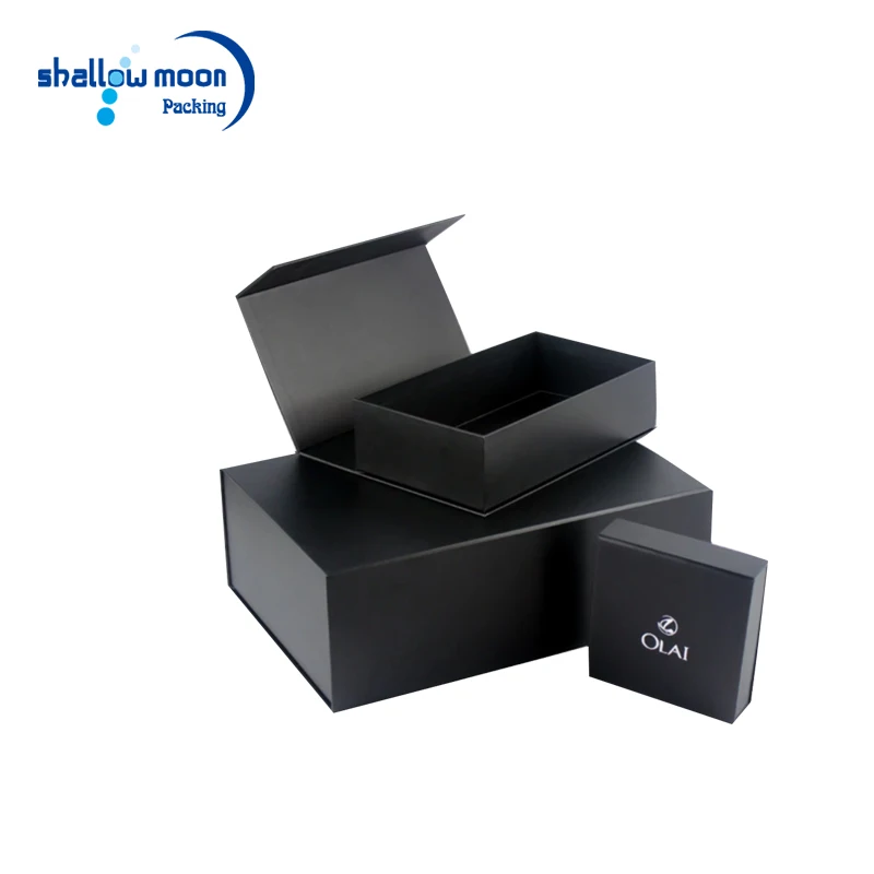 Accept Custom Order Luxury Custom Printing Tie Packaging Box Book Shape Box for Clothing