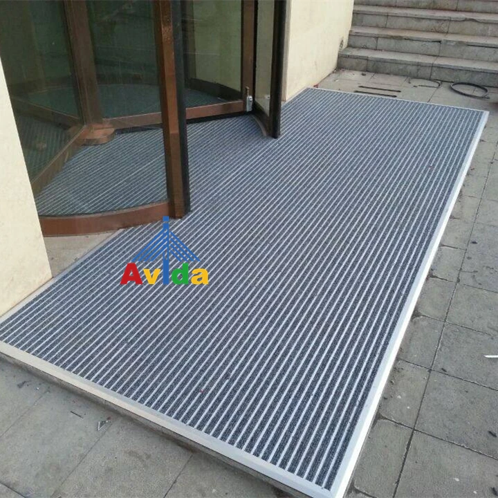 Dust Control Non Slip Aluminum Entrance Door Mat Commercial