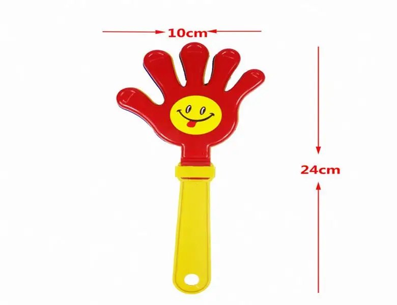 
ZH2002 Superior quality plastic cheering hand clapper directly for wholesale 