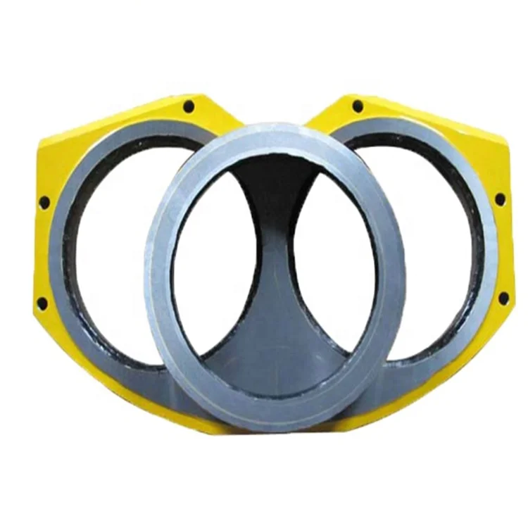 Putzmeister DN230 Concrete Pump Spare Parts--Spectacle Wear Plate and Wear Ring