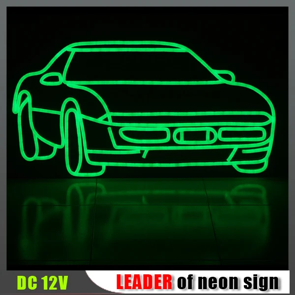 New product! Custom flexible waterproof led neon signs with classic cars