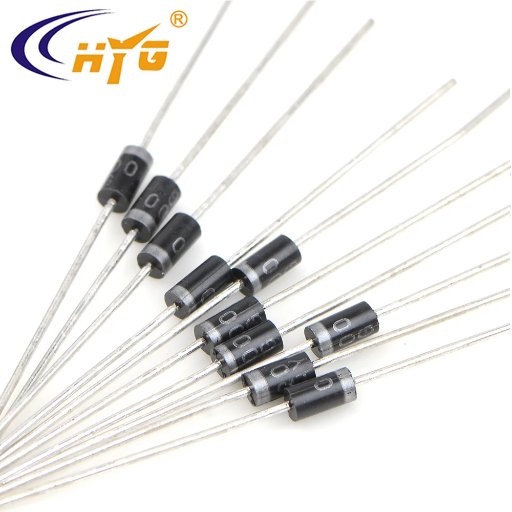 Новый оригинальный dip 2000V высоковольтный выпрямительный диод R2000 0.2A do-41 диод