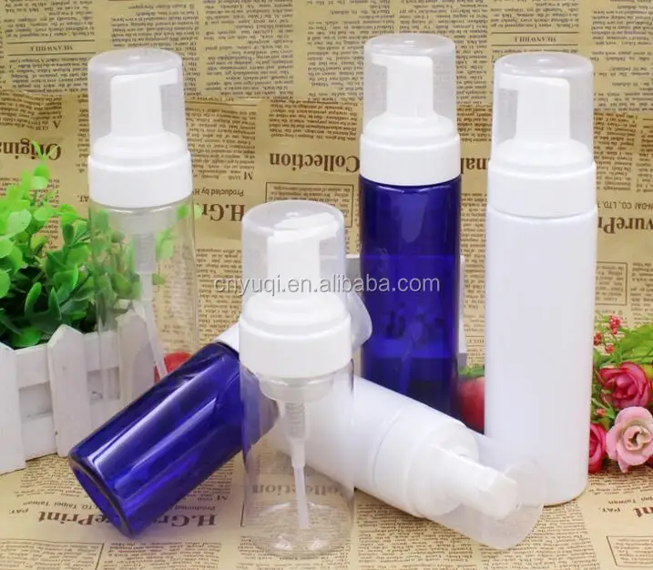 200ml Clear PET Bottle Foamer Bottle with Foam Pump