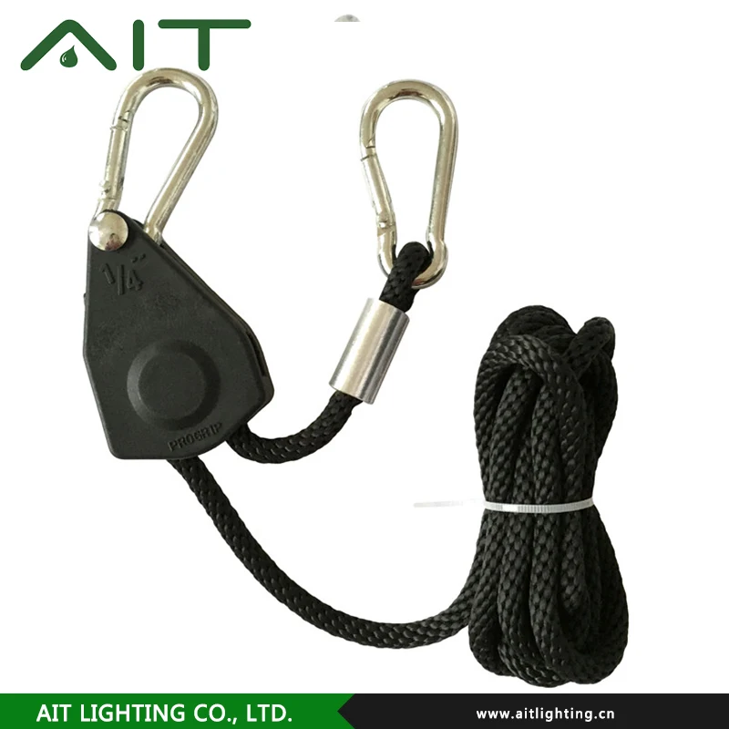 
Direct Manufacturer Garden Tool Grow Light Hanger 1/4 Rope Ratchet 