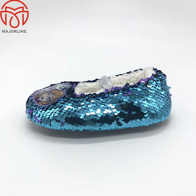 
the good credibility of girls paillette ballet dance shoes 