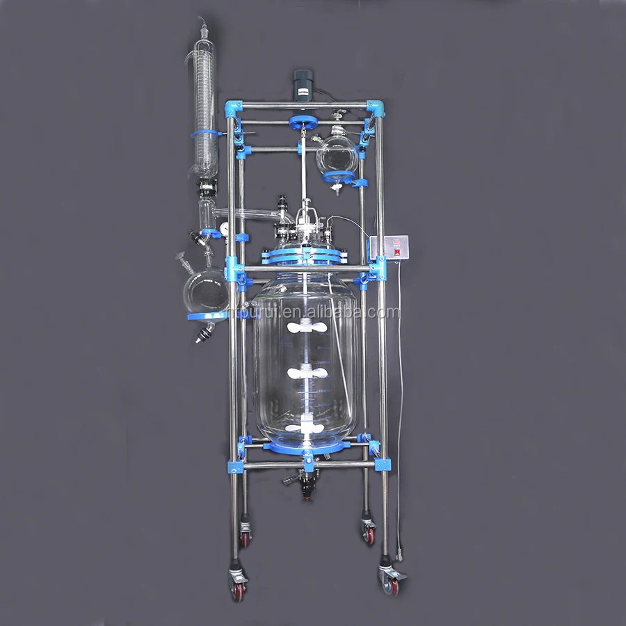 Китай профессии поставщик боросиликатное стекло реактора