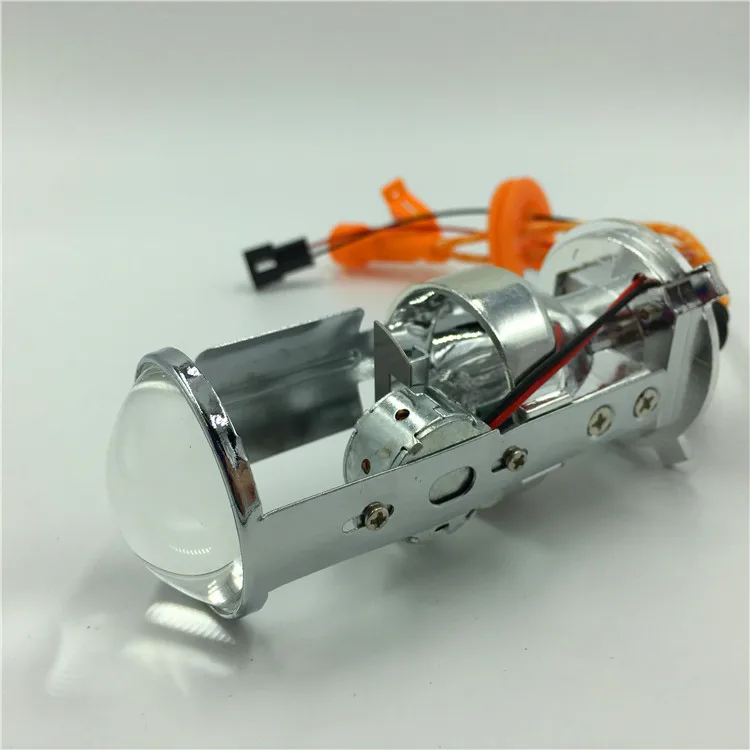 Motorcycle Bi xenon Hid Kit H4 Flex Mini Projector Lens fast start 5500k
