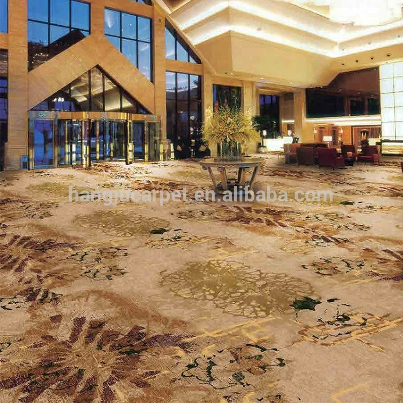 
Fireproof Axminster Wall to Wall Banquet Hall Carpets with Jute Backing D27-5 Exhibition Carpet Factory Price ShangHai HangJu 