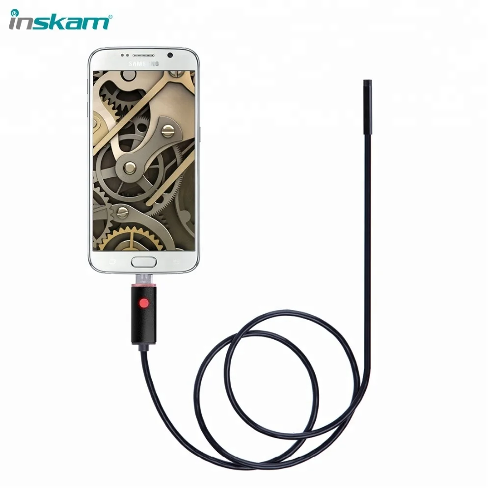 Высокое качество водонепроницаемый 2 в 1 Android Wireless Usb 5,5 мм камеры эндоскопа