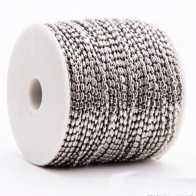 Small Stainless Steel Ball Chain For Necklace Cheap High Quality