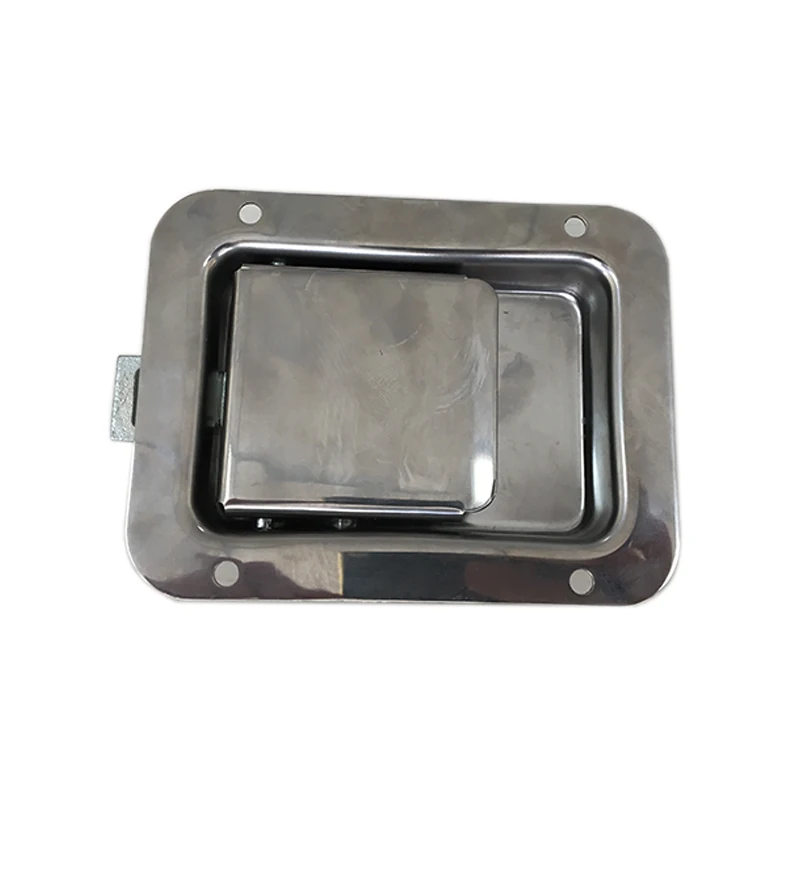 Truck Body Parts Refrigerated Truck Tool Box Paddle Lock Latch Stainless Steel Container Box Trailer Door Lock Latch
