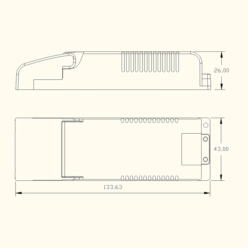 
16-18W DALI Dimming LED Driver With Push No Flicker 