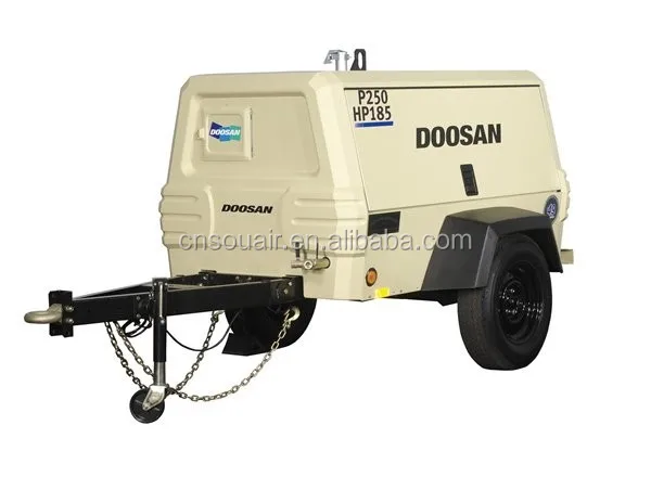 Doosan Ingersollrand HP450/VHP400Air Compressor450CFM-400CFM At 10-14bar pressure WCU diesel engine USA Origin