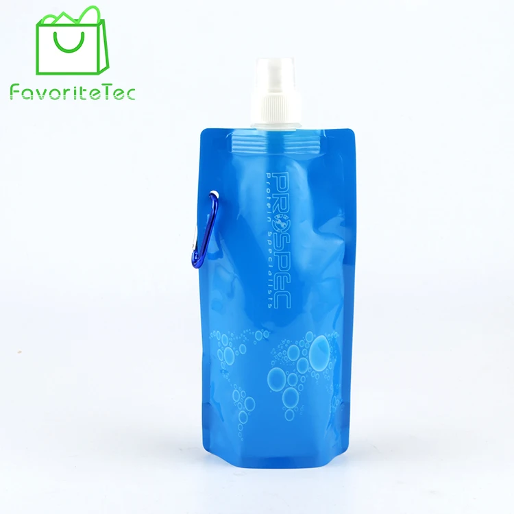 Stand Up Spout Pouch Seal Plastic Water Bottle