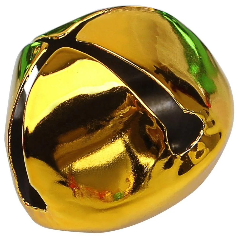 Hot Metal Jingle Bells  Christmas DIY Crafts 30pcs 3/4inch Silver Jingle Bell Metal Round Mini Bells