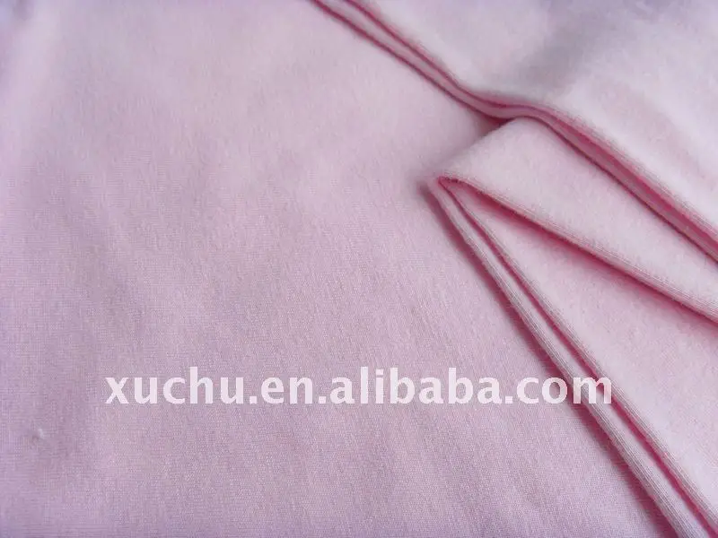 
solid single jersey 95 cotton 5 spandex fabric 