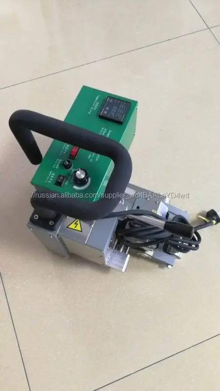 Geomembrane hot air welding machine seam sealing