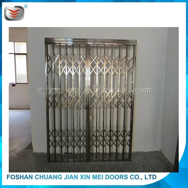 Custom Anti-theft Stainless Steel  Folding Gate